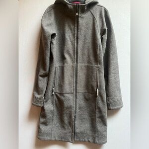 Lululemon Après Hooded Coat Grey Heathered Sz 6
